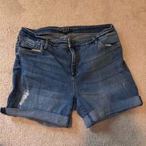 Kut from the Kloth Dark Blue Jean Shorts